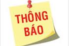 Thông báo số 26